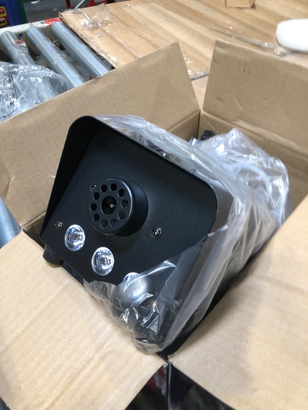 Photo 1 of 500W Fog Machine,Smoke Machine with LED Lights Wireless Remote Control for Halloween Wedding Party Disco Dj Effect