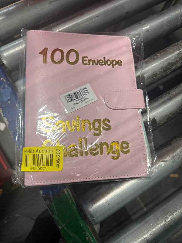 Photo 2 of 100 Envelopes Money Saving Challenge - Christmas Gifts for Women Friends, Savings Challenges Book with Envelopes & Challenge Tracker, Easy and Fun Way to Save $5,050 - Pink