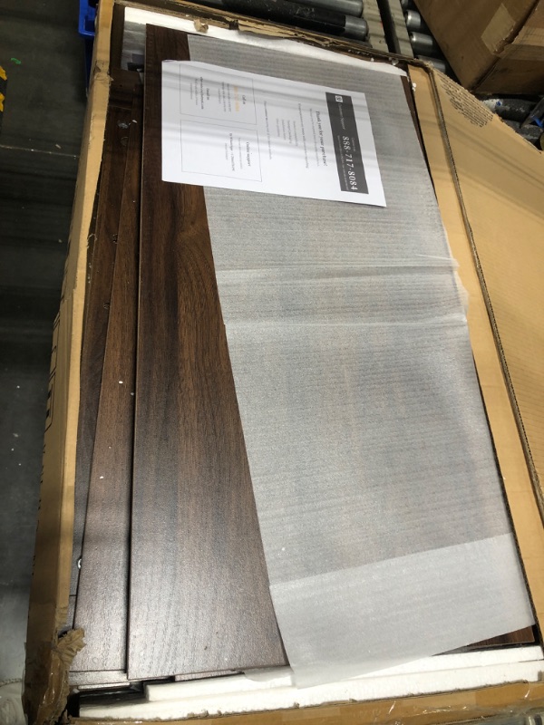 Photo 1 of YITAHOME Coffee Table Farmhouse Coffee Table with Storage Rustic Wood Cocktail Table