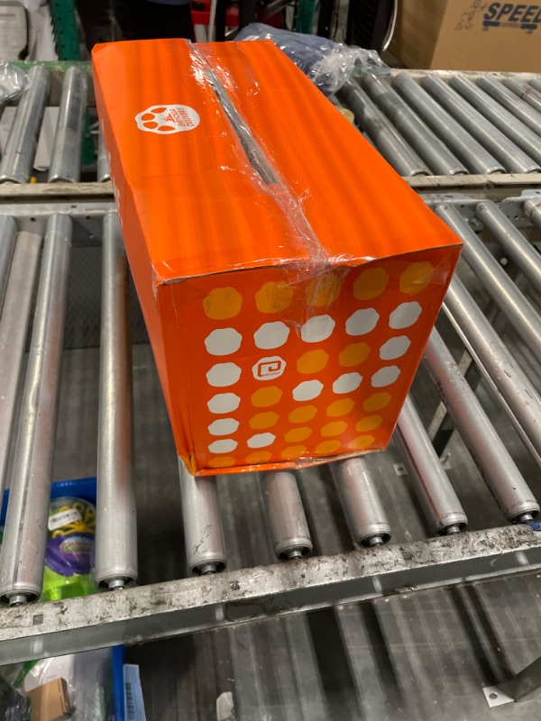 Photo 1 of EHEYCIGA Dog Stairs for Bed 20”H, 4-Step Extra Wide Extra Wide Dog Steps for High Bed, Pet Steps for Small Dogs and Cats, Non-Slip Balanced Dog Indoor Ramp, Navy Blue