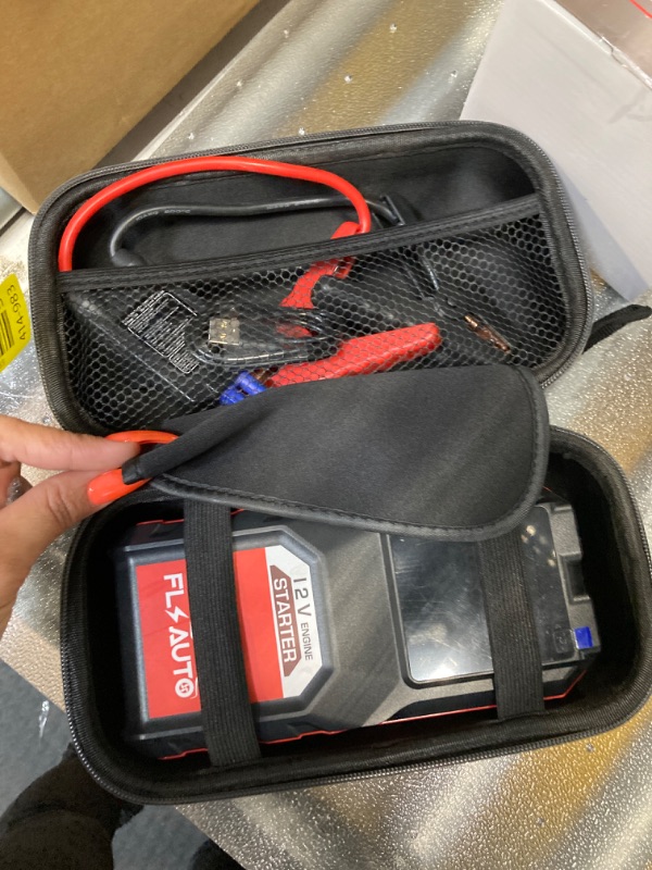 Photo 2 of 3000A Jump Starter Battery Pack,Portable Car Jumper Starter for up to 8L Gas&6.0L Diesel Engines,12V Auto Battery Booster with Smart Charging Port, LCD Display, Intelligent Jumper Clamps