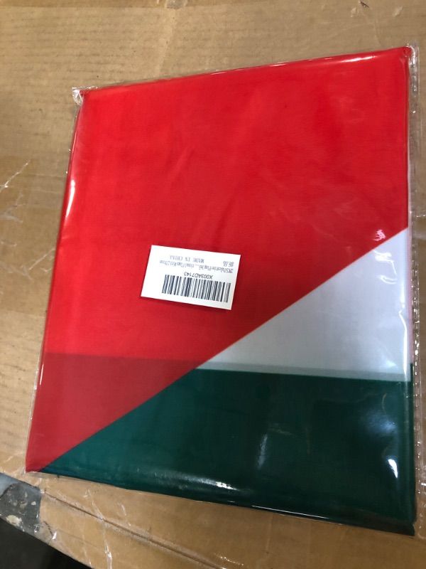 Photo 2 of 2PCS Palestine Flag 3x5 Ft Thick Polyester Fade Resistant palestinian National Flags With 2 Brass