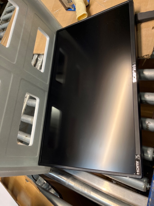 Photo 1 of ***AS IS / NO RETURNS -  FINAL SALE***
  Sceptre 24-inch Professional Thin 1080p LED Monitor 99% sRGB 2x HDMI VGA Build-in Speakers, Machine Black (E248W-19203R Series)