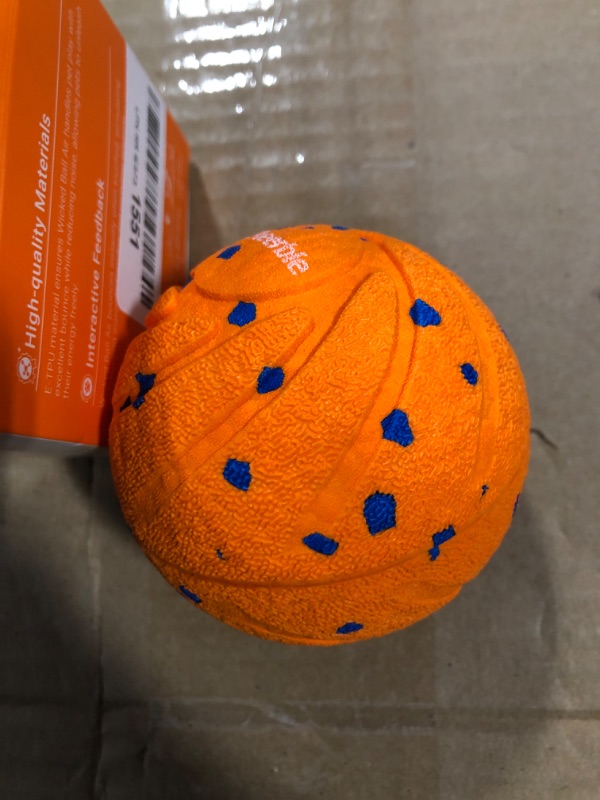 Photo 2 of ?New Material?Cheerble Smart Interactive Dog Toy, Wicked Ball AIR, Automatic Moving, Bouncing, and Rotating Ball, E-TPU Material, IPX7 Waterproof Rating, Active Rolling Ball for Medium and Large Dogs