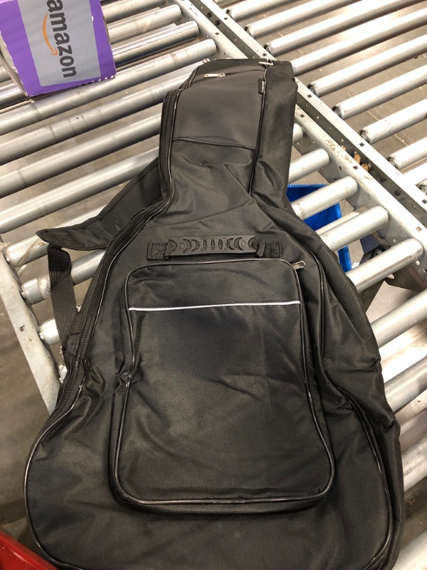 Photo 1 of diboer 3/4 Size 36 Inch Acoustic Guitar Case Soft, Acoustic Guitar Bag 0.35 Inch Thicken Sponge Padded, Waterproof Gig Bag with Back Hanger Loop-For 36" Acoustic Classic Guitar