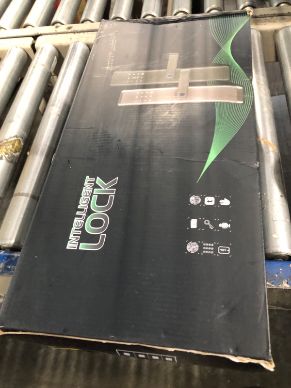 Photo 1 of wisuwore Door Lock with Handles and Alarm, WiFi Smart Door Lock, Tuya APP Keyless Entry Door Lock, Door Locks with Keypads, Anti-Peeping Password, Auto Lock & One Touch Unlock