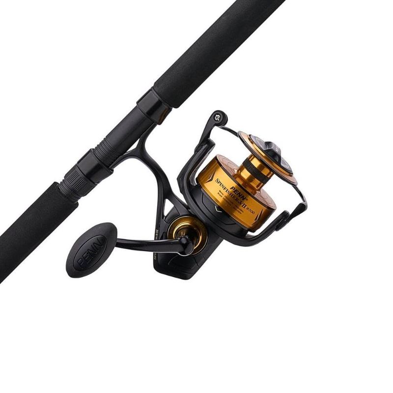 Photo 1 of ***Only Rod/ Missing Reel***
PENN 7' Spinfisher VII Spinning Fishing Rod & 8500 Reel Combo, 20-40lb Line Rating, Heavy Power, IPX5 Sealing, CNC Gear Technology with Brass Main Gear