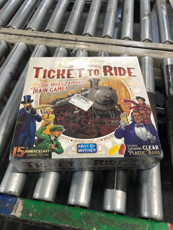 Photo 2 of ***Factory Sealed***
Ticket to Ride US 15th Anniversary Edition Board Game - Made by Days of Wonder