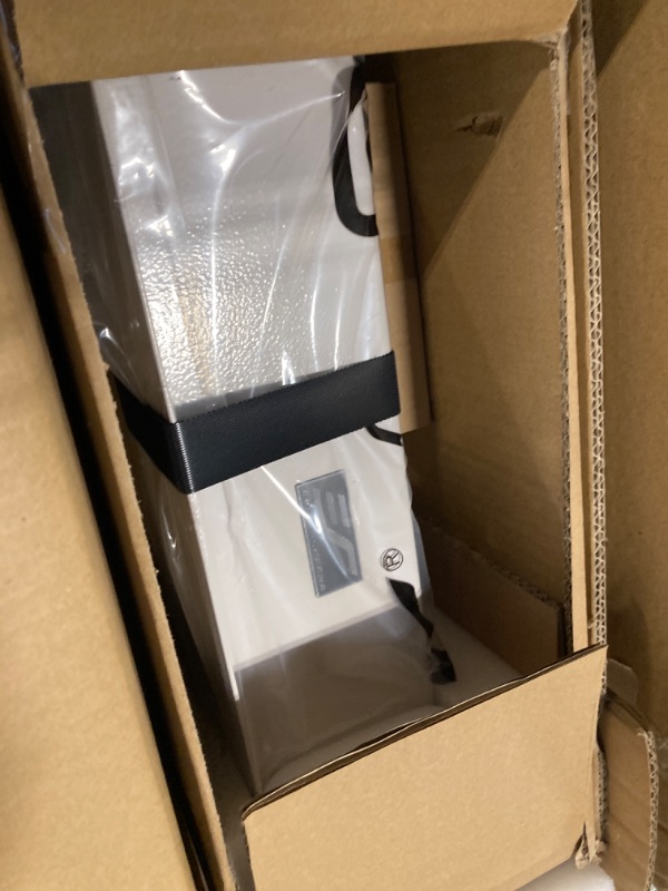 Photo 1 of Elite Screens Evanesce Tab-Tension B, 120-inch 16:9, 4K / 8K HD, Recessed in-Ceiling Electric Tab Tensioned Projector Screen, Matte White Projection Screen Surface Programmed Remote Kit, ETB120HW3-E8