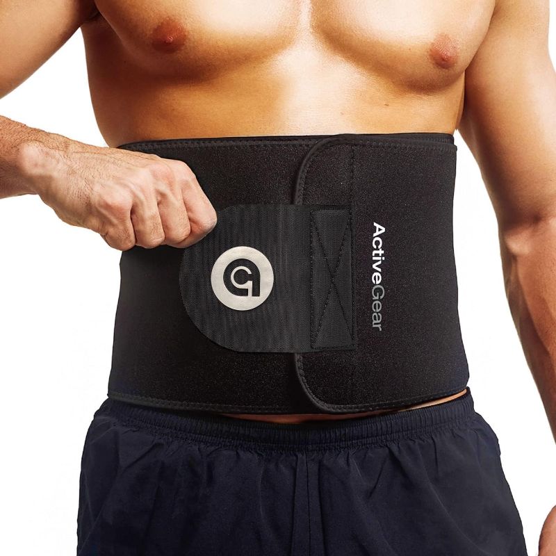 Photo 1 of 
ActiveGear Premium Waist Trimmer & Trainer Belt for Men and Women - Sweat-Enhancing Slimming Wrap for Stomach, Adjustable Fit