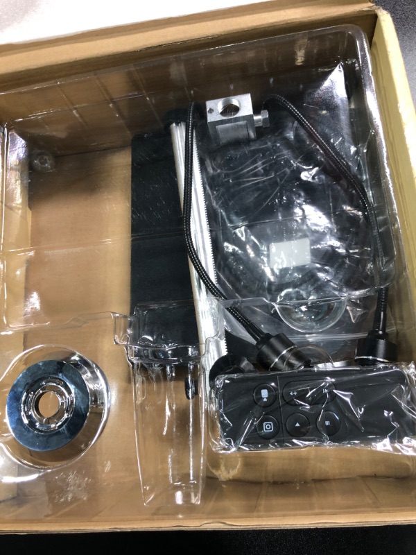 Photo 1 of Leipan DM12 Digital Soldering Microscope 2000X, 10.1" Coin Microscope with 32GB TF Card, HDMI Microscope with 12 Lights, Adults IPS Video Microscope