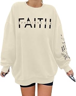 Photo 1 of 
UNIQUEONE
Christian Sweatshirt Women Faith Shirts: happy halloween size XL