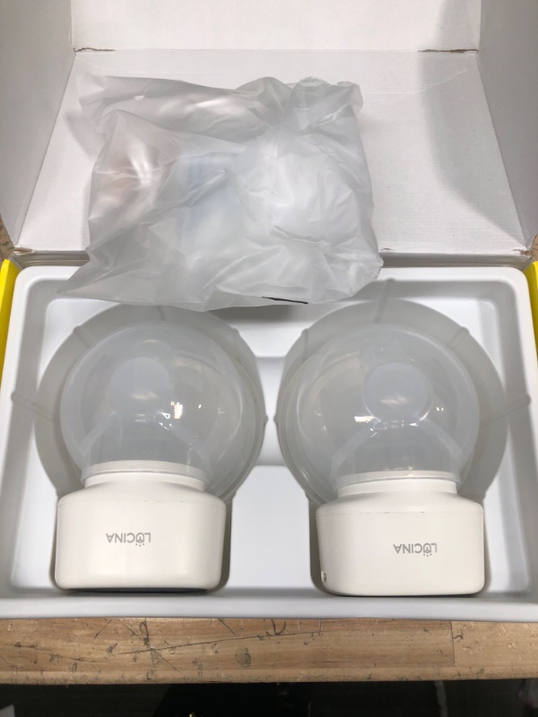 Photo 2 of (READ FULL POST) Lucina Breast Pump Hands Free, Wearable Breastfeeding Pump with Strong Suction & Large Capacity, 3 Modes & 9 Levels Portable Electric Milk Pump, 16/18/20/22/24mm Flange, 2 Pack (Gray)