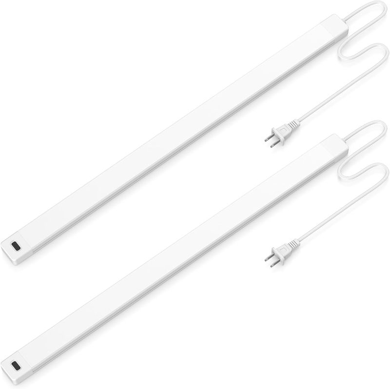 Photo 1 of 2pcs Hand Wave Under Cabinet Lights, 16" Under Counter Lighting with Dimmable and 4000K Natural White,Plug and Play,LED Lights for Kitchen Cabinet, Cupboard, Closet, Desk
Visit the MYPLUS Store