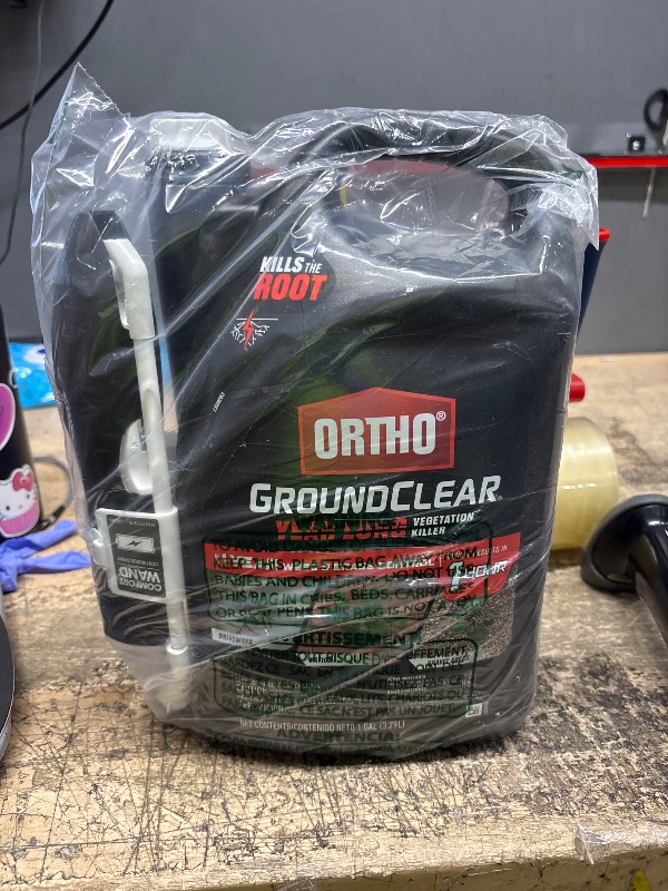 Photo 2 of 
Ortho GroundClear Year Long Vegetation Killer1 - Concentrate, Visible Results in 3 Hours, Kills Weeds and Grasses to the Root 