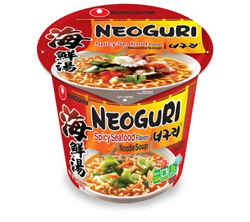 Photo 1 of *3/19/2025* Nongshim Neoguri Spicy Seafood Ramyun Ramen Noodle Soup Cup 2.64oz X 6 Count
