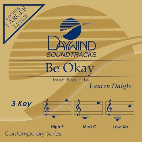 Photo 1 of *SEE NOTES* Be Okay (Lauren Daigle) TRACK CD
