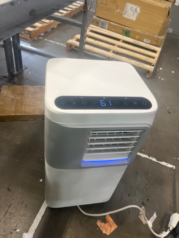 Photo 2 of 12,000 BTU Portable Air Conditioner Cools Up to 500 Sq.Ft, 3-IN-1 Energy Efficient Portable AC Unit with Remote Control & Installation Kits for Large Room, Campervan, Office, Temporary Space