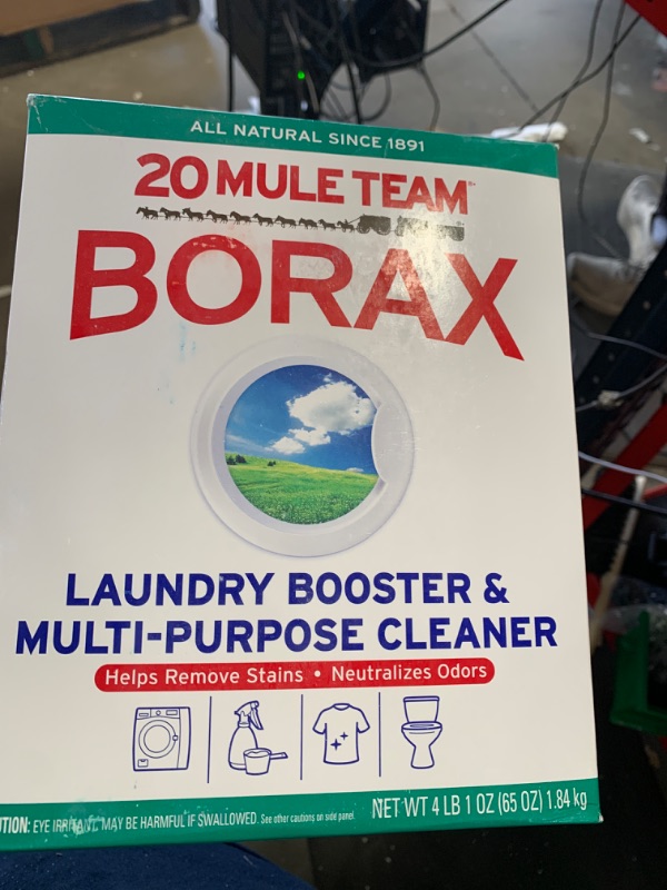 Photo 2 of 20 Mule Team Natural Laundry Booster Multi Purpose Cleaner - 65 oz box