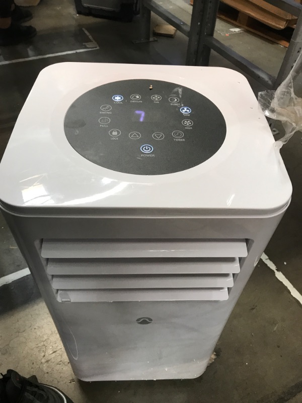 Photo 4 of 12,000 BTU Portable Air Conditioner Cools Up to 500 Sq.Ft, 3-IN-1 Energy Efficient Portable AC Unit with Remote Control & Installation Kits for Large Room, Campervan, Office, Temporary Space