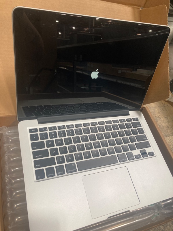 Photo 1 of (MISSING CHARGER)  Apple MacBook Pro 256GB Wi-Fi Laptop 13.3in with Intel Core i5 MF840LL/A - Silver (Renewed)