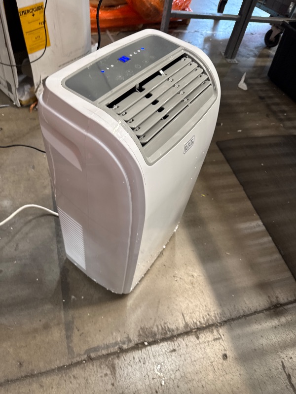 Photo 3 of ***USED - MISSING PARTS - UNTESTED - SEE COMMENTS***
BLACK+DECKER 12,000 BTU Portable Air Conditioner up to 550 Sq.Ft. with Remote Control, White