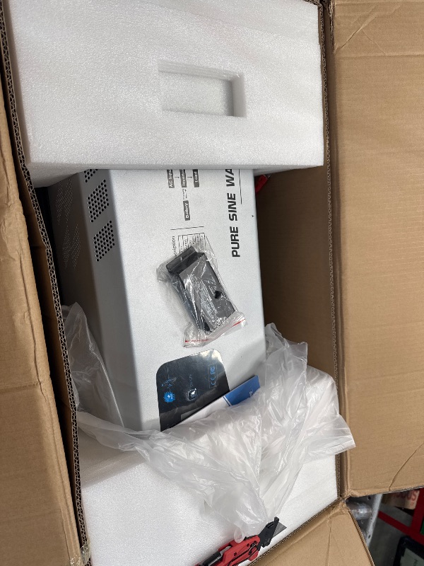 Photo 1 of Ampinvt 6000W Peak 18000W Pure sine Wave Inverter 48V DC to 120V 240V AC Split Phase Output, with ac Battery Charger, Low Frequency Off Grid Power System, for Sealed Gel Agm Flooded Lithium Battery