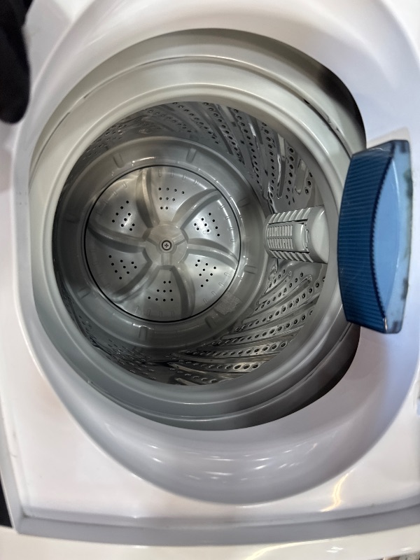 Photo 3 of BLACK+DECKER Small Portable Washer, Washing Machine for Household Use, Portable Washer 0.9 Cu. Ft. with 5 Cycles, Transparent Lid & LED Display 0.9 Cu. Ft. Washer