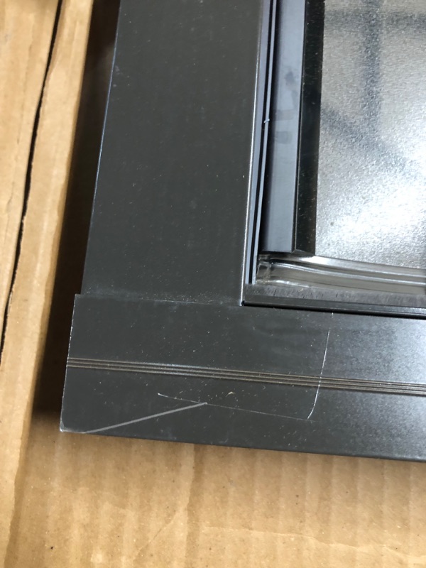 Photo 3 of ***USED - MAJOR DAMAGE - BENT - NO HARDWARE - SEE PICTURES***
PetSafe 1-Piece Sliding Glass Pet Door for Dogs & Cats - Adjustable Height 75 7/8" to 81"- Medium, Bronze, No-Cut DIY Install, Aluminum Patio Panel Insert, Great for Renters or Seasonal Install