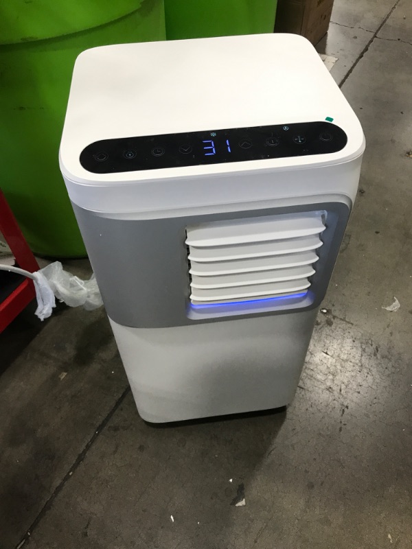 Photo 2 of 12,000 BTU Portable Air Conditioner Cools Up to 500 Sq.Ft, 3-IN-1 Energy Efficient Portable AC Unit with Remote Control & Installation Kits for Large Room, Campervan, Office, Temporary Space