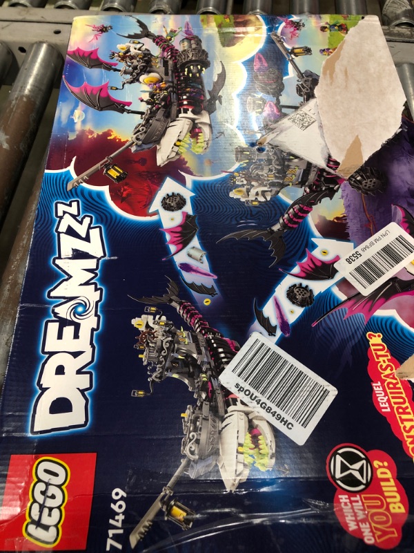 Photo 1 of ****MISSING SOME BAGS*****LEGO DREAMZzz Nightmare Shark Ship from New TV Show Building Toy Set 71469