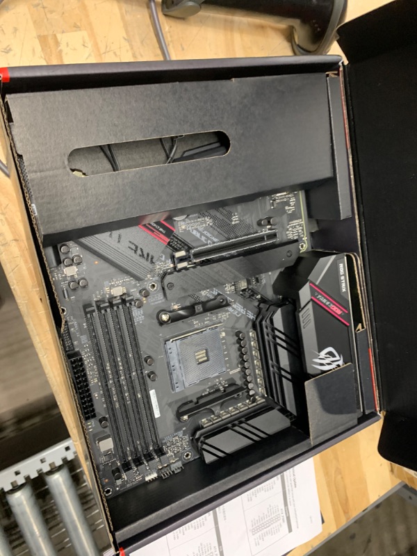 Photo 2 of Asus ROG Strix B550-F Gaming WiFi II AMD AM4 (3rd Gen Ryzen) ATX Motherboard (PCIe 4.0,WiFi 6E, 2.5Gb LAN, BIOS Flashback, HDMI 2.1, Addressable Gen 2 RGB Header and Aura Sync)