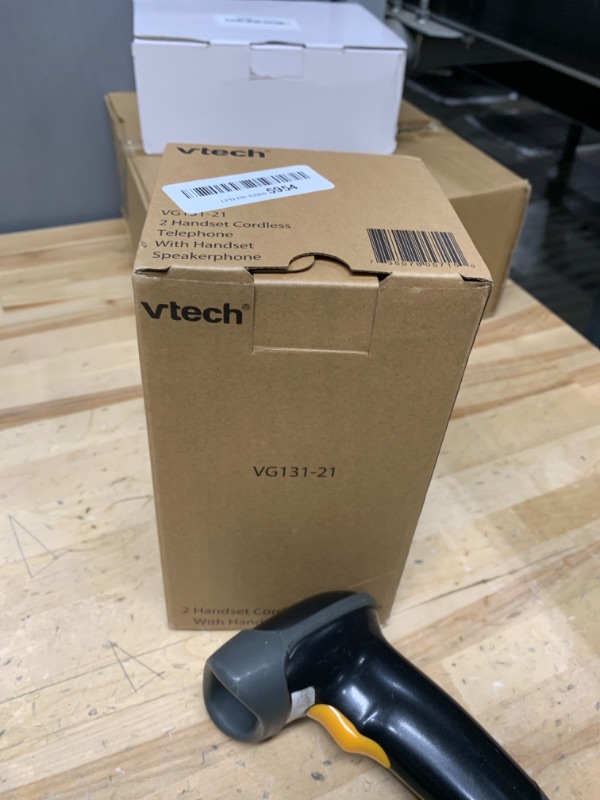 Photo 2 of [New] VTech VG131-21 DECT 6.0 2-Handset Cordless Phone - Bluetooth Connection