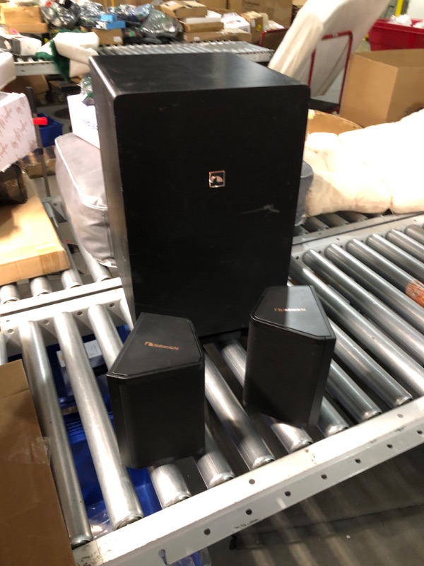 Photo 6 of ***PARTS ONLY******NON REFUNDABLE***
Nakamichi Shockwafe Pro Bluetooth 7.1.4 Channel Dolby Atmos/DTS:X Soundbar with 10" Wireless Subwoofer, 2 Rear Surround Speakers, eARC and SSE Max Technology (New), black