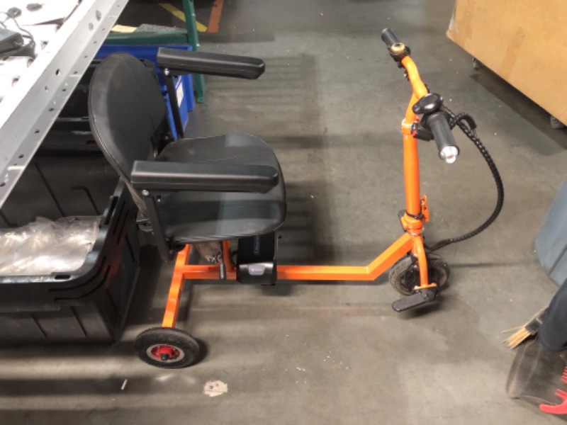 Photo 2 of ***USED - UNTESTED - SEE COMMENTS***
VEVOR Portable 3 Wheel Mobility Scooter for Seniors - Folding Electric Powered Mobility Scooter with 12 Mile Long Range, All Terrain Travel Wheelchair with 48V Lithium-ion Battery, Max Support 330LBS