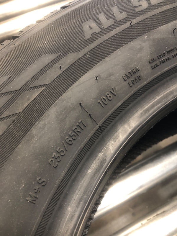 Photo 3 of All Season 235/65R17 108V XL CHTS-1