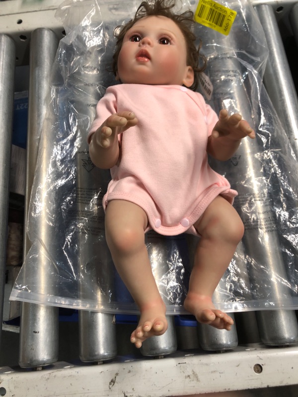 Photo 2 of ***STOCK PHOTO REFERENCE ONLY***
SCOM Lifelike Reborn Baby Dolls - 18 Inch Anatomically Correct Silicone Baby Girl, Realistic Dolls Girl with Full Body Vinyl, Newborn Real Life Baby for Kids 3+