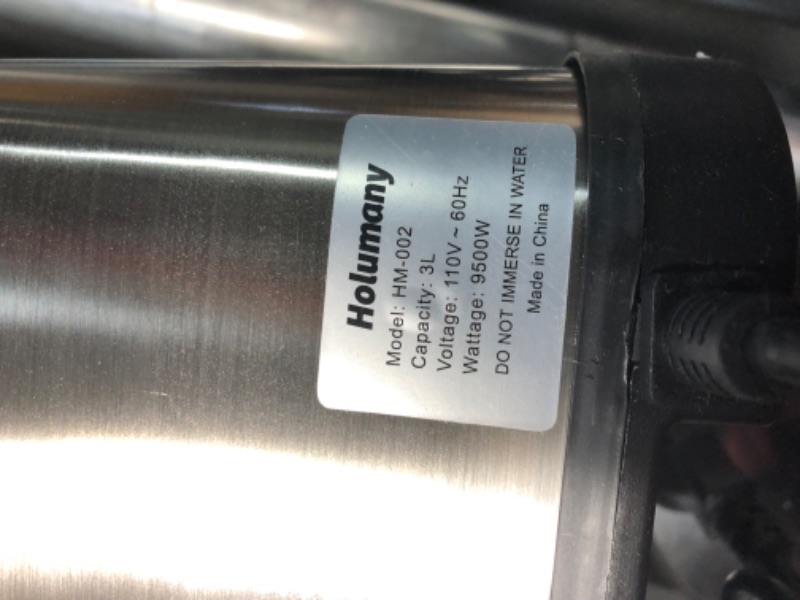 Photo 3 of ***HEAVILY USED AND DIRTY - POWERS ON - UNABLE TO TEST FURTHER - LIKELY MISSING PARTS***
Professional Blender for Kitchen, Countertop Blender for Smoothies/Shakes/Ice Crush, Blender and Food Processor Combo with 3L Pitcher,Vegetable Chopper and Grinding C