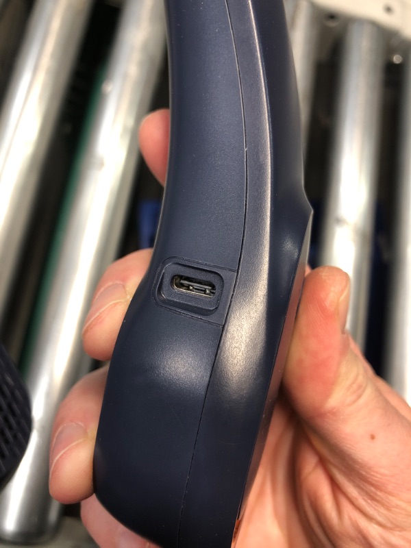 Photo 1 of (READ FULL POST) FrSara Neck Fan, Portable Fan Strong Wind, Upgraded 5200mAh, Upgraded Air Volume,360° Cooling, Quiet, No Hair Twisting, Even Air Volume On Both Sides, Non-Slip Material, Short Charging, Long Use Time moon blue