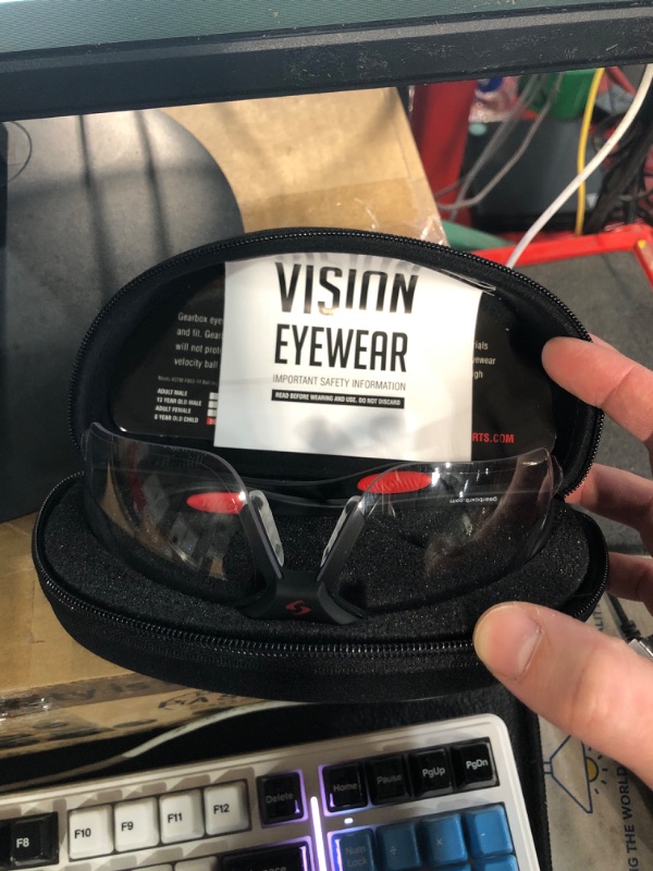 Photo 2 of (READ FULL POST) Gearbox Vision Eye Protection with Hard Case