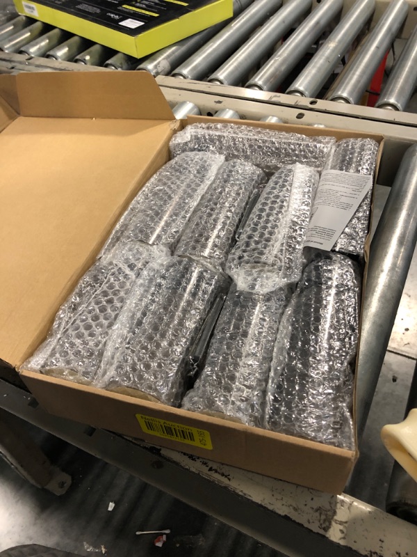 Photo 1 of Nimiko Flickering Flameless LED Candles,Battery Operated Candles 9 Pcs with Embedded Star String,Acrylic LED Pillar Candles with Remote,Suitable for Home Decoration to Create an Atmosphere?Grey?