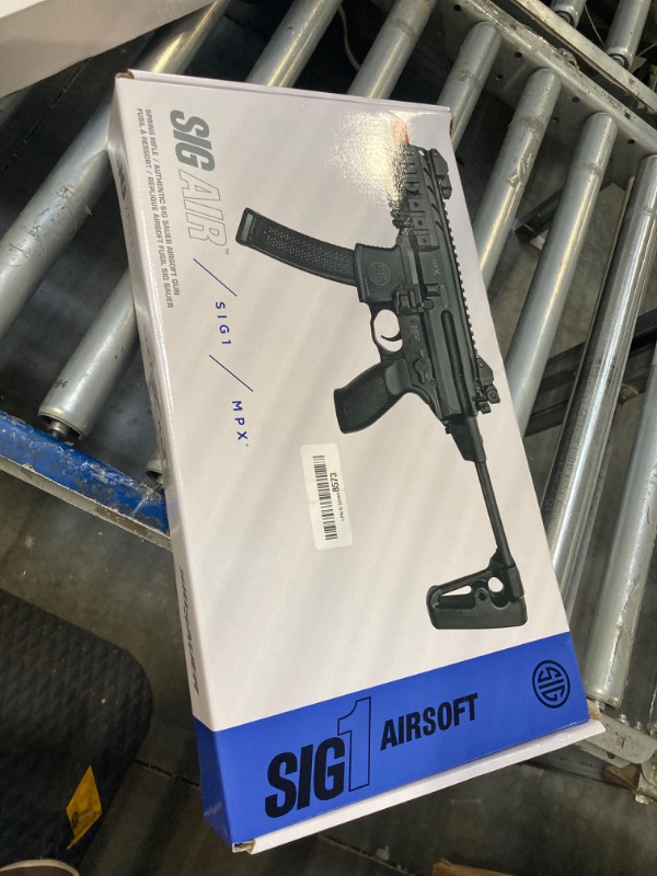 Photo 1 of Sig Sauer SIG1 MPX Spring Operated Airsoft Rifle SIG1 MPX Airsoft Spring Rifle Kit with P226 Spring Pistol