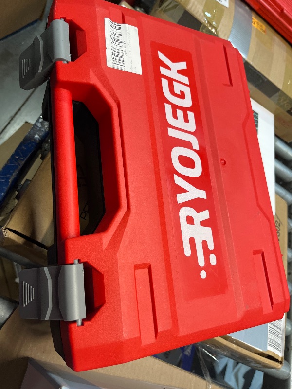 Photo 1 of RYOJEGK Compact Cordless Impact Driver Set,1/4”Hex Chuck 250Nm(185 Ft-lbs) Brushless Impact Drill/Driver With 4-Speed,2.0Ah Battery,24PCS Set of Accessories, llave De Impacto Eléctrica for Home & Auto