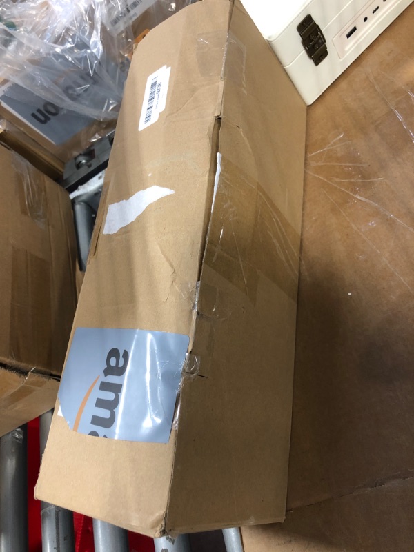 Photo 1 of 4 Pack Solar Christmas Tree Pathway Lights Outdoor Decorations Waterproof Artificial White Mini Xmas Tree Stake Lights with DIY Ornamets for Garden Yard Decor (Snowy)