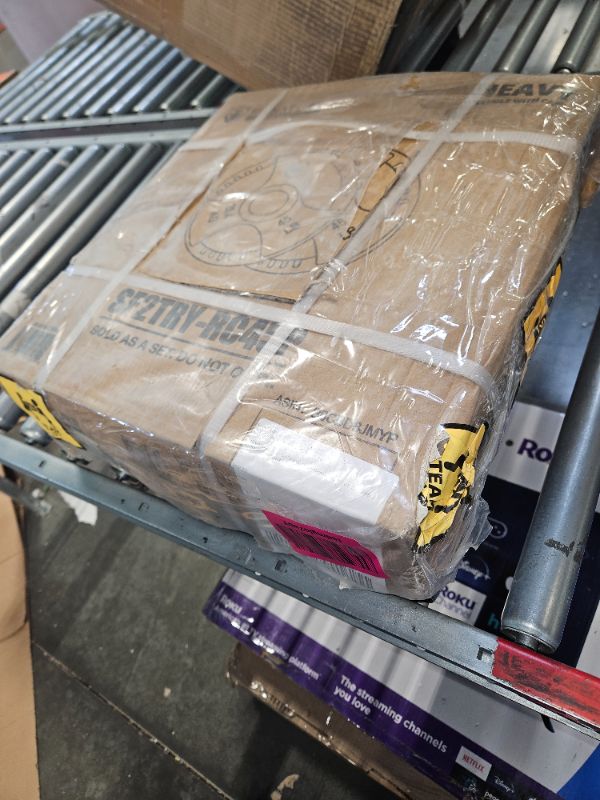 Photo 1 of Fitvids Olympic 2-Inch Cast Iron Plate Weight Plate for Strength Training and Weightlifting, Rubber Coate Style, 45LB Pair