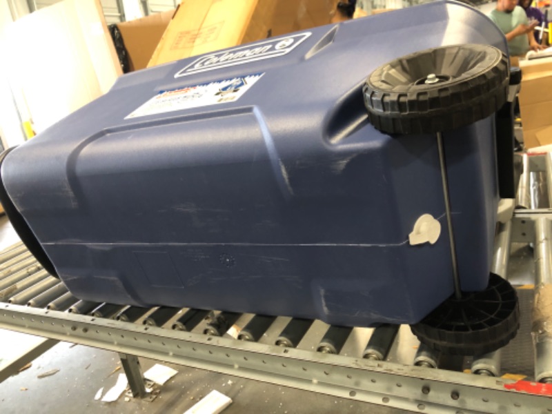 Photo 1 of Coleman 316 Series Insulated Portable Cooler with Heavy Duty Wheels