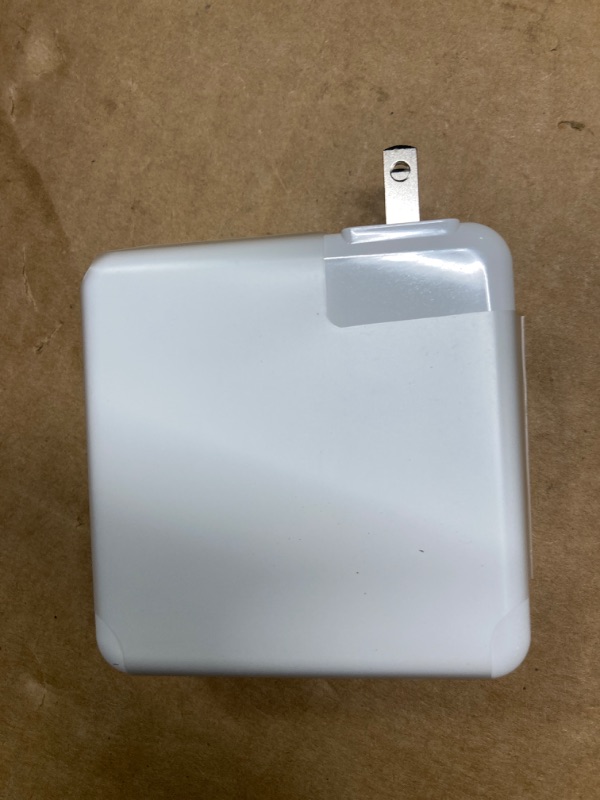 Photo 2 of ***MISSING PIECE***Mac Book Pro Charger - 118W USB C Fast Charger Power Adapter Compatible with USB C Port MacBook Pro/MacBook Air 16 15 14 13 Inch, New iPad Pro and All USB C Device, Include Charge Cable 6.6ft