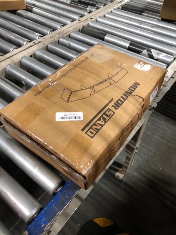 Photo 1 of WESTREE Triple Dual Monitor Stand Riser, Extra Long Monitor Stand for 1~2~3 Monitors, Monitor Stand with Length and Angle Adjustable, 3 Shelf Desktop Storage Riser for Monitor Computer Screen Laptop