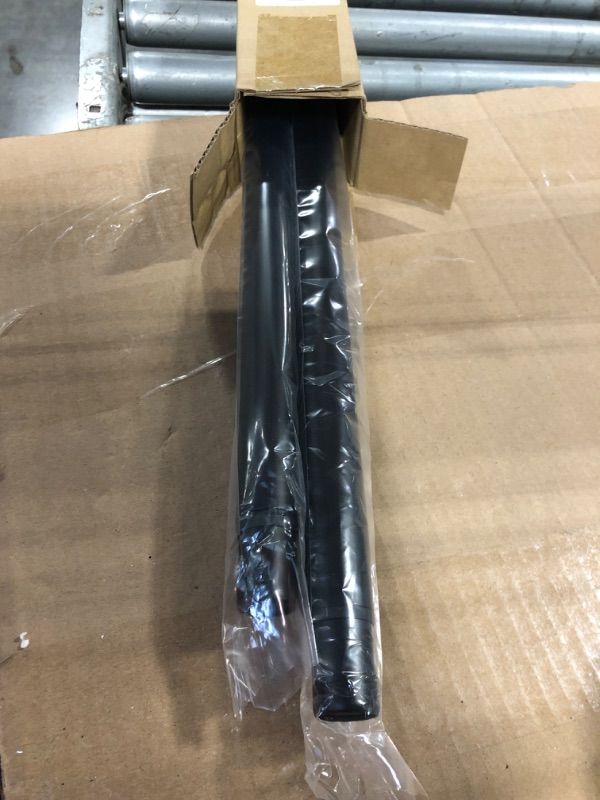 Photo 1 of 2 Pack Curtain Rod for Window 48-84’’(4-7ft), Matte Black Heavy Duty Curtain Rod with Cap Finials, Adjustable Modern Drapery Rod Window Curtain Rod, Long Matte Black Curtain Rod