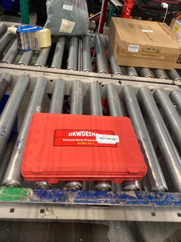 Photo 1 of Automotive Exhaust Back Pressure Tester Kit - High-Precision Pressure Gauge, Multiple Adapters for All Vehicle Models